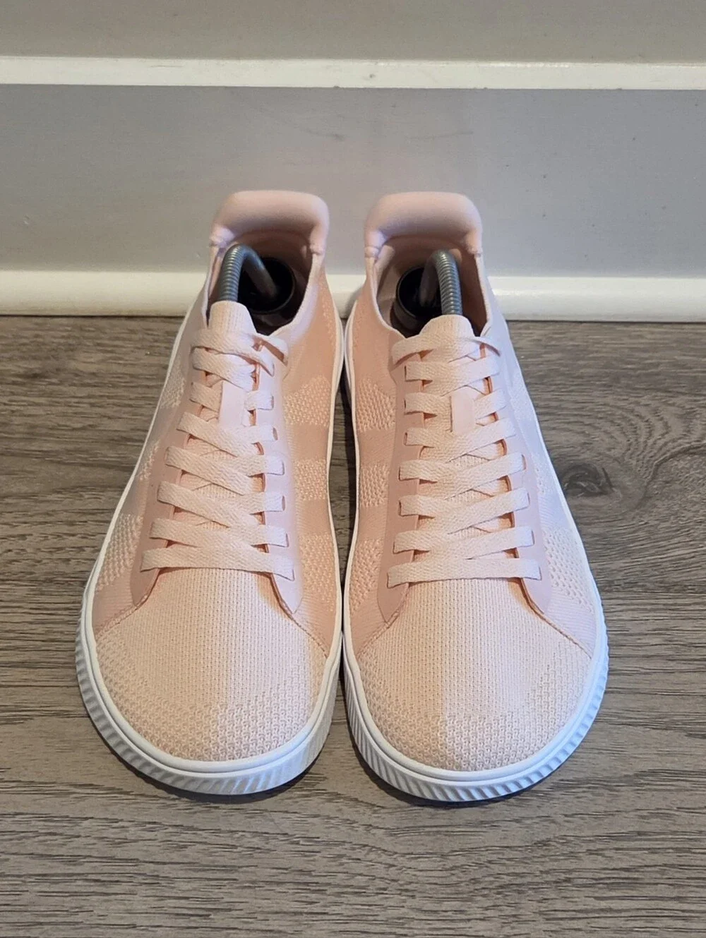 NWOT AIRHAS Wide-Toebox Minimalist Comfort Sneakers - Pink - Size 10.5 WIDE
